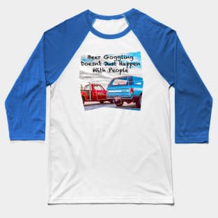 Truck Goggling Baseball T-Shirt